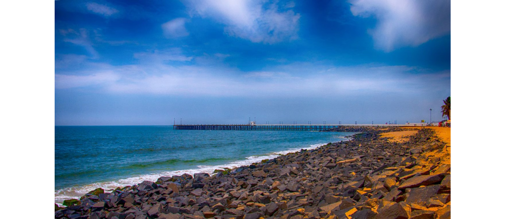 Pondicherry Beach and Heritage